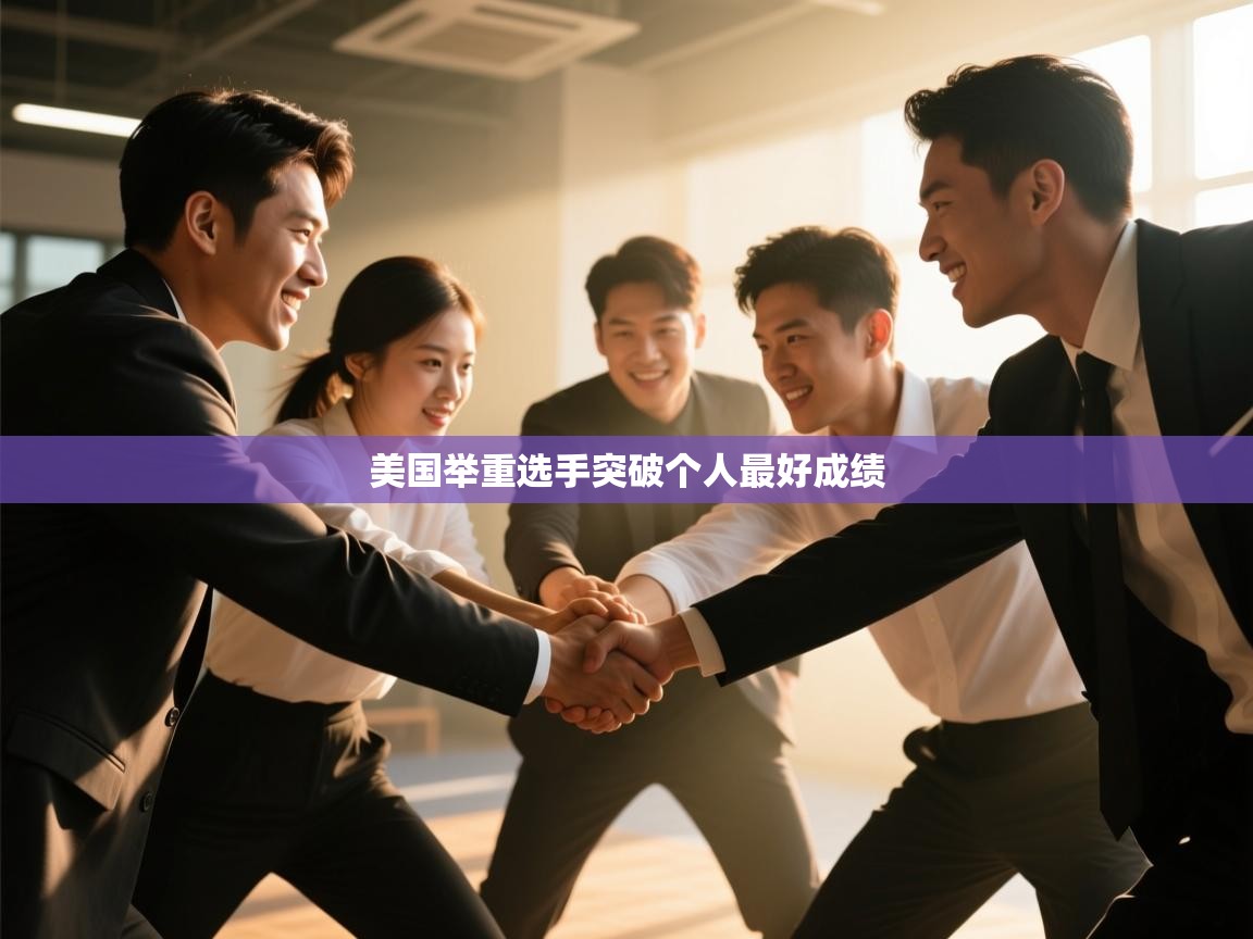 美国举重选手突破个人最好成绩